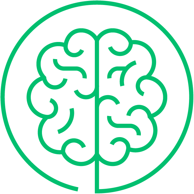 Brain cancer icon