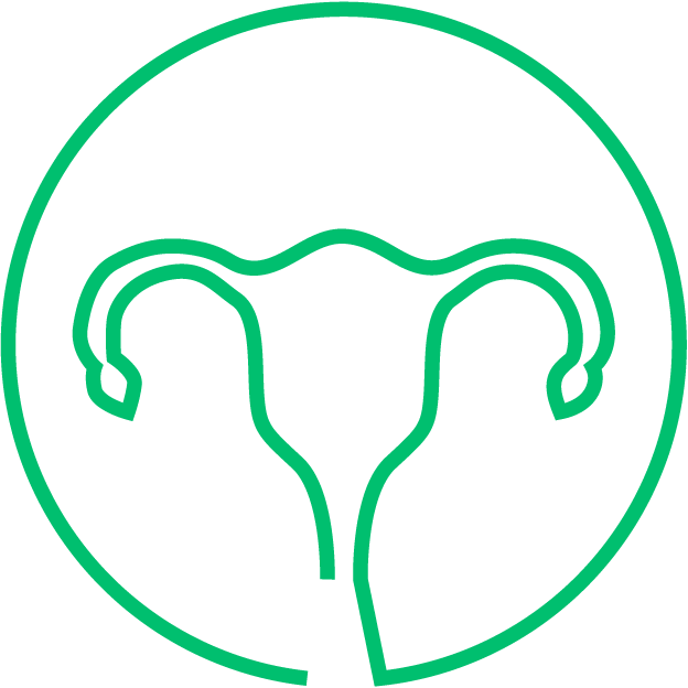 Gynaecological cancer icon